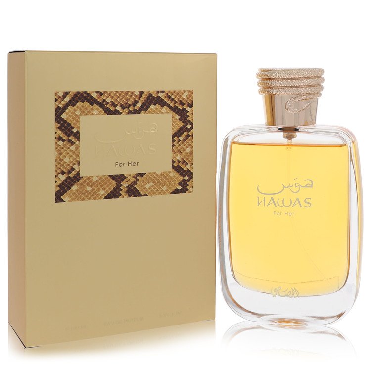 Hawas Perfume by Rasasi Eau De Parfum Spray 3.33 oz for Women - Authentic Fragrance - Discount Women Perfume or Cologne Fragrance